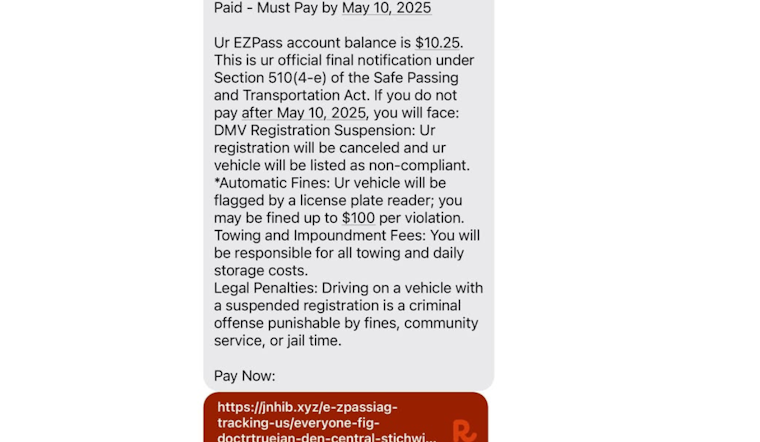 Geauga County Sheriff Warns Residents of EZPass Scam Texts, Urges Vigilance and Reporting