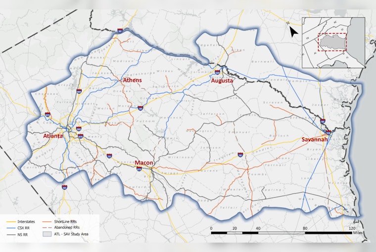 Georgia Explores High-Speed Rail Options to Connect Atlanta and Savannah, Public Shows Strong Interest