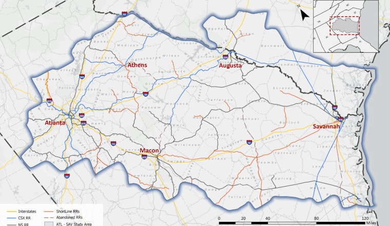 Georgia Explores High-Speed Rail Options to Connect Atlanta and Savannah, Public Shows Strong Interest
