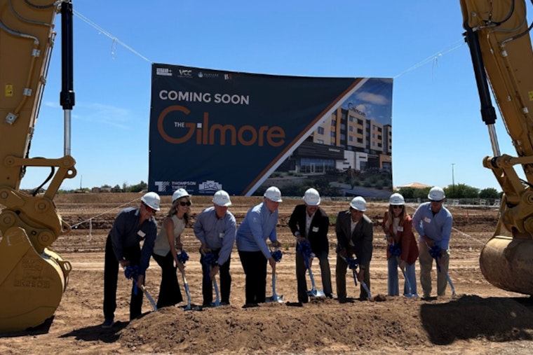 Gilbert Welcomes Groundbreaking of The Gilmore, A New Mixed-Use Development by Thompson Thrift