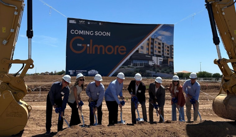 Gilbert Welcomes Groundbreaking of The Gilmore, A New Mixed-Use Development by Thompson Thrift
