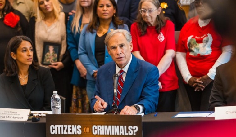 Governor Abbott Slams "Deadly" Bail System at Houston Event, Calls for Urgent Reform to Protect Texans