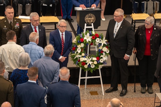 Governor DeWine and Lt. Governor Tressel Honor Fallen Heroes with Gold Star Families in Columbus Ceremony