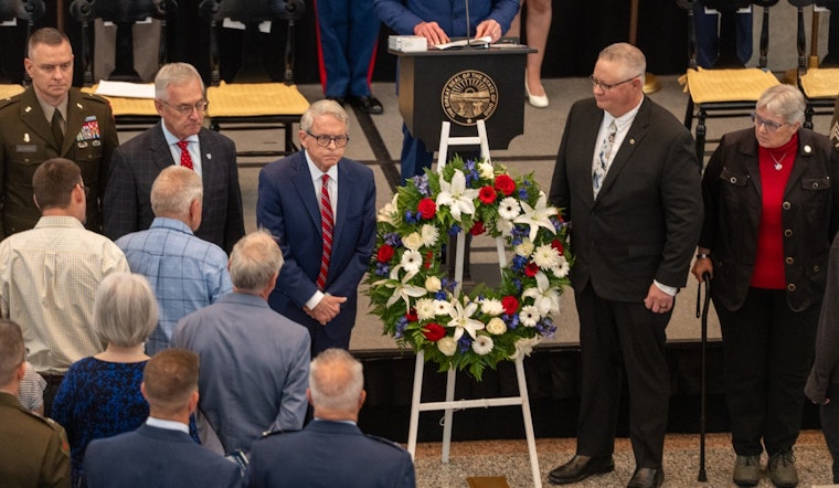 Governor DeWine and Lt. Governor Tressel Honor Fallen Heroes with Gold Star Families in Columbus Ceremony