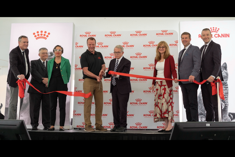 Governor DeWine Celebrates Royal Canin's New $450 Million Pet Food Plant Inauguration in Lewisburg, Ohio