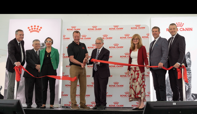 Governor DeWine Celebrates Royal Canin's New $450 Million Pet Food Plant Inauguration in Lewisburg, Ohio
