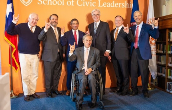 Governor Greg Abbott Announces $100 Million Endowment for UT Austin's School of Civic Leadership