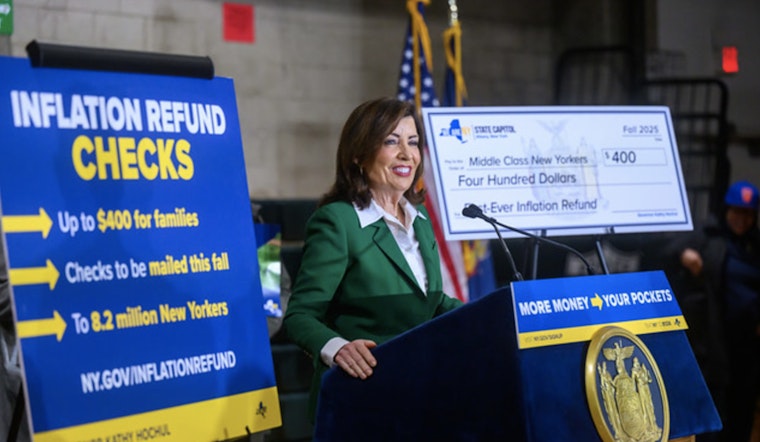 Governor Hochul Announces Up to $400 Inflation Relief Checks for 8.2 Million New York Households