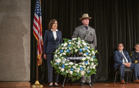 Governor Kathy Hochul Honors Fallen Heroes on Police Memorial Day in Albany