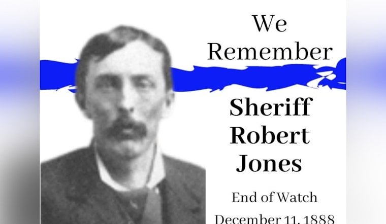 Grant County Sheriff's Office Honors Fallen Sheriff Robert L. Jones During National Police Week