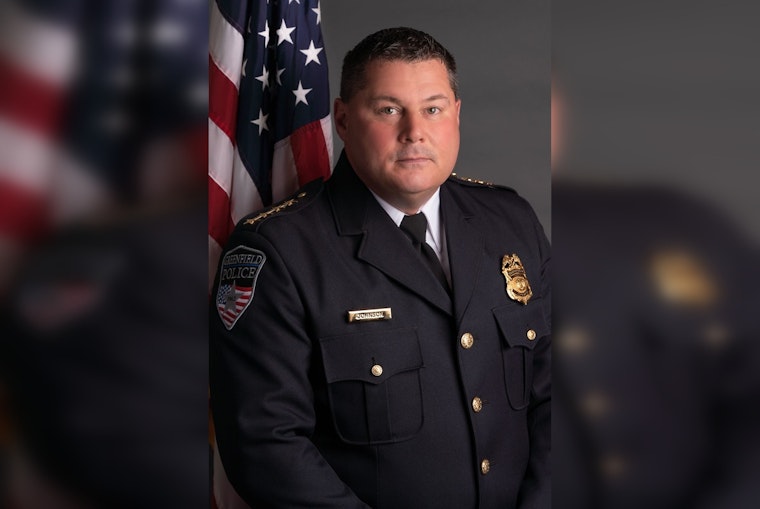 Greenfield Police Chief Jay Johnson Refutes Alleged Misconduct Amid Leave, Denounces Political Interference