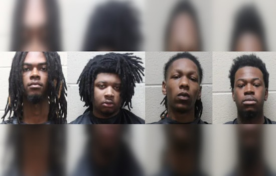 Haralson County Traffic Stop Leads to Seizure of Illegal Firearms, Four Men Charged