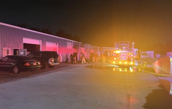 Harris County Firefighter Injured While Battling Warehouse Blaze in Northwest Area