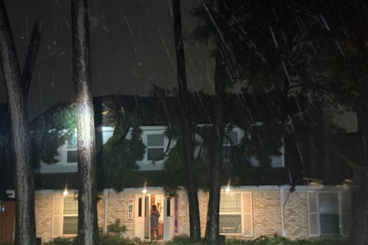 Harris County Home Damaged as Tree Collapses Amid Severe Weather in Greenwood Forest