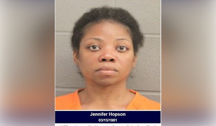 Harris County Woman Charged with DWI and Child Endangerment After Crashing into Light Pole