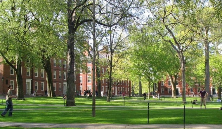 Harvard Community Rallies in Support of International Students Against Trump Administration Policies