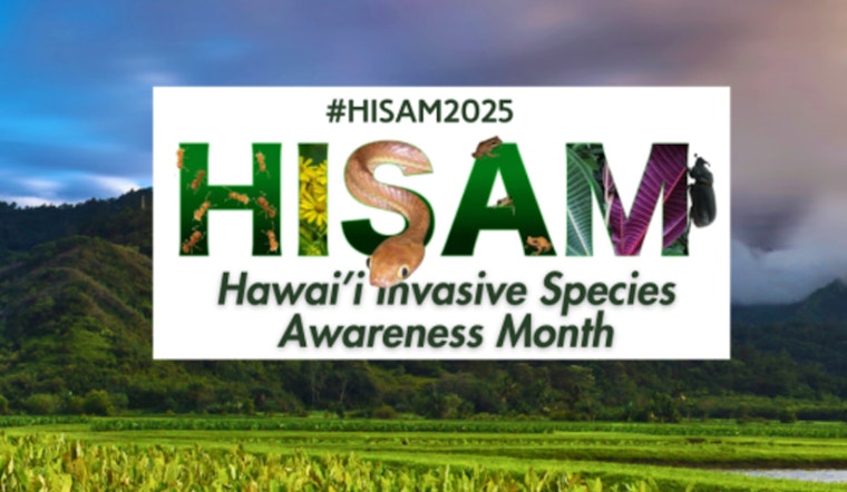 Hawaiʻi Spotlights Invasive Species Threat with Awareness Month Activities