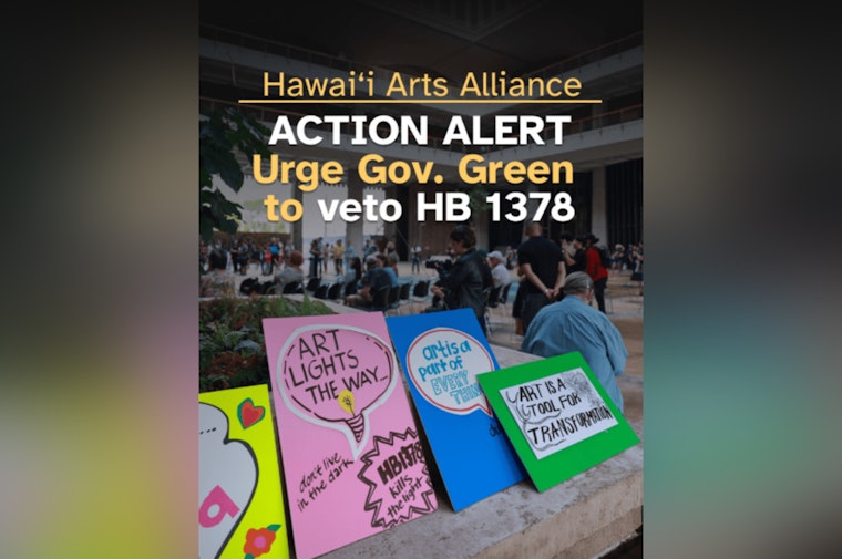 Hawai'i Arts Alliance Leads Charge Against Proposed Funding Cuts to State's Arts Programs