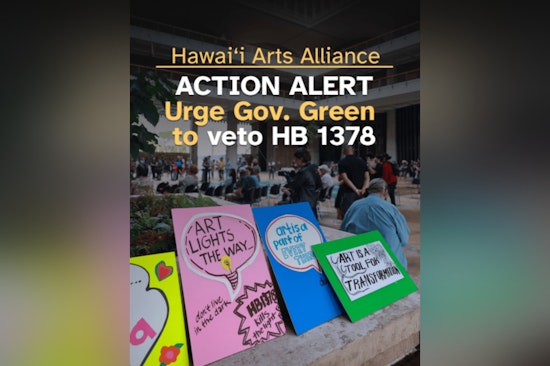 Hawai'i Arts Alliance Leads Charge Against Proposed Funding Cuts to State's Arts Programs