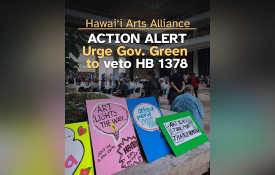 Hawai'i Arts Alliance Leads Charge Against Proposed Funding Cuts to State's Arts Programs