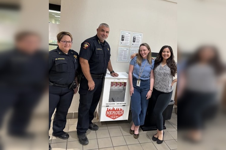 Hays County Jail Introduces Narcan Vending Machine to Combat Opioid Crisis