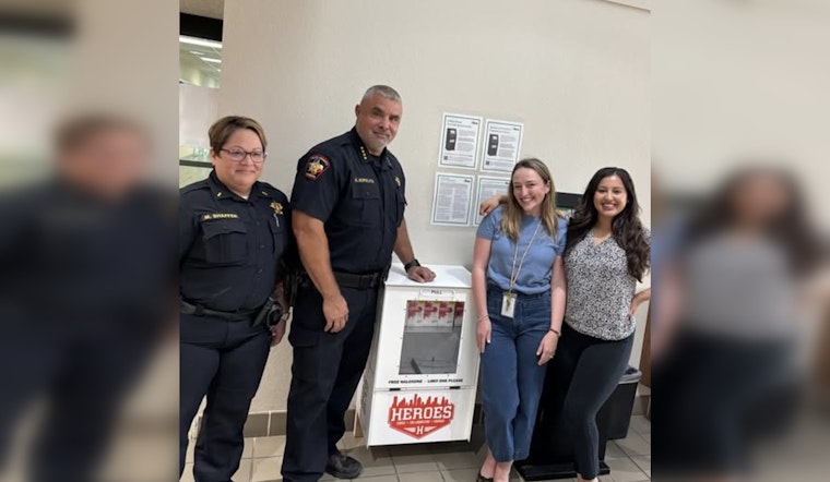 Hays County Jail Introduces Narcan Vending Machine to Combat Opioid Crisis