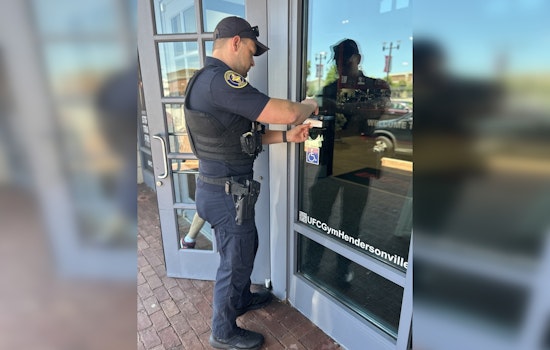 Hendersonville Police Hit the Gym With Tips to Combat Theft in Community Outreach Effort