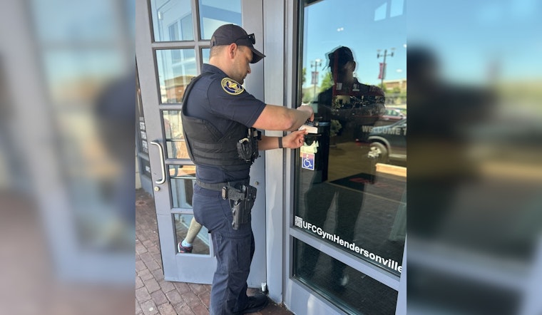 Hendersonville Police Hit the Gym With Tips to Combat Theft in Community Outreach Effort