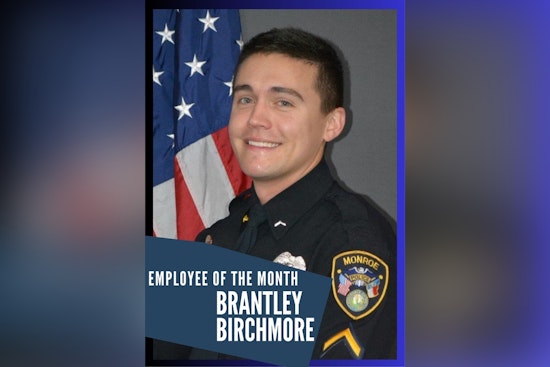 Hero Cop Honored in Monroe, Detective Brantley Birchmore Named Employee of the Month for Preventing School Tragedy
