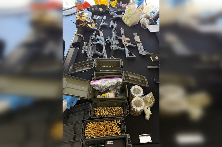 Hesperia Man Arrested After Authorities Uncover Weapon and Drug Cache, Community Assistance Sought