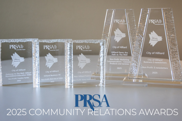 Hilliard's Community Relations Team Clinches Five PRism Awards from Central Ohio PRSA