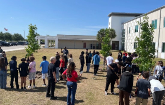Hillsborough County Students Plant Trees to Learn About Environmental Stewardship