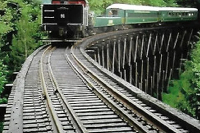 Historic Mt. Rainier Scenic Railroad Bridge Engulfed in Flames, Suspected Arson Disrupts Washington Transport Services