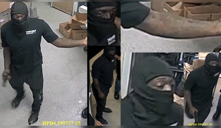 Houston Police Seek Public Help to Apprehend Armed Robber of W. Bellfort Fast-Food Restaurant