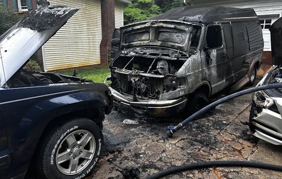 Huntersville Firefighters Swiftly Contain Blaze on Angel Oak Drive, Investigation Underway