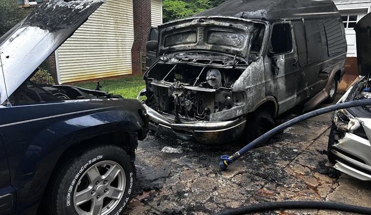 Huntersville Firefighters Swiftly Contain Blaze on Angel Oak Drive, Investigation Underway