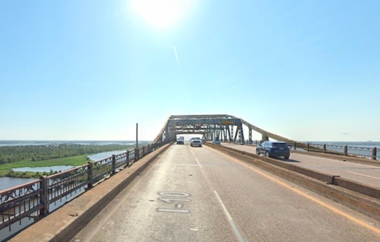 I-10 Lane Closures at Hamptons Coulee Bridge in Calcasieu Parish Set for Installation Work as DOTD Advises Patience