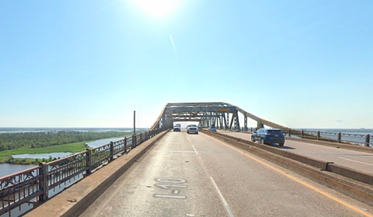 I-10 Lane Closures at Hamptons Coulee Bridge in Calcasieu Parish Set for Installation Work as DOTD Advises Patience