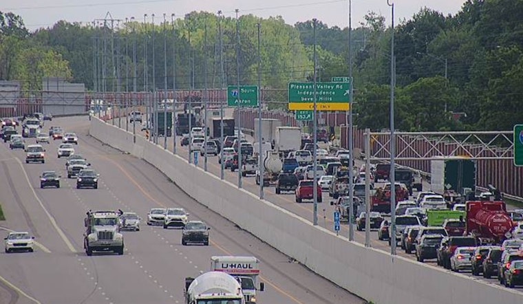 I-77 South Reopens at Pleasant Valley Rd Following Multi-Vehicle Crash, ODOT Urges Caution Amid Lingering Delays