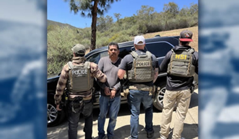 ICE in San Diego Detains Previously Deported Mexican National with Criminal Record