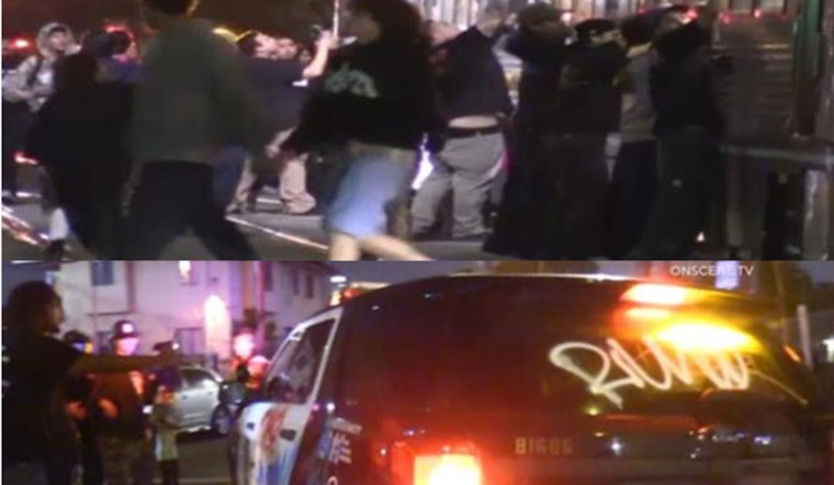 Illegal Rooftop Concert in Los Angeles Escalates to Violent Standoff with Police, Injuring Officers
