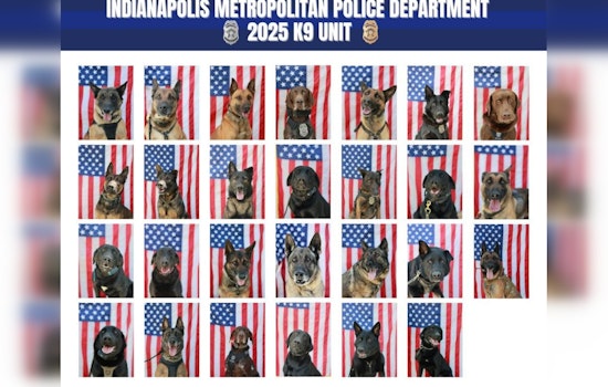 IMPD Celebrates K9 Unit With Whimsical "Yearbook" Tribute as Indianapolis Schools Close for Summer