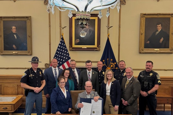 Indiana Gov. Mike Braun Signs Bill Boosting Police Data Sharing Efficiency