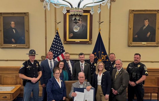 Indiana Gov. Mike Braun Signs Bill Boosting Police Data Sharing Efficiency
