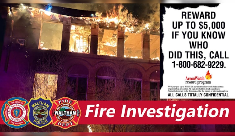 Investigators Explore Suspected Arson in Series of Fires at Historic Fernald School in Waltham