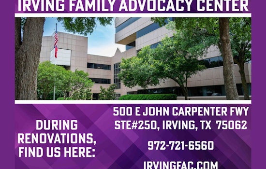 Irving Family Advocacy Center Finds Temporary Home Post-Tornado, Restores Unified Support Services