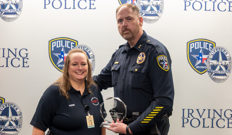Irving Police Department Celebrates the Retirement of Dedicated Evidence Analyst Kim Keene After 25 Years of Service
