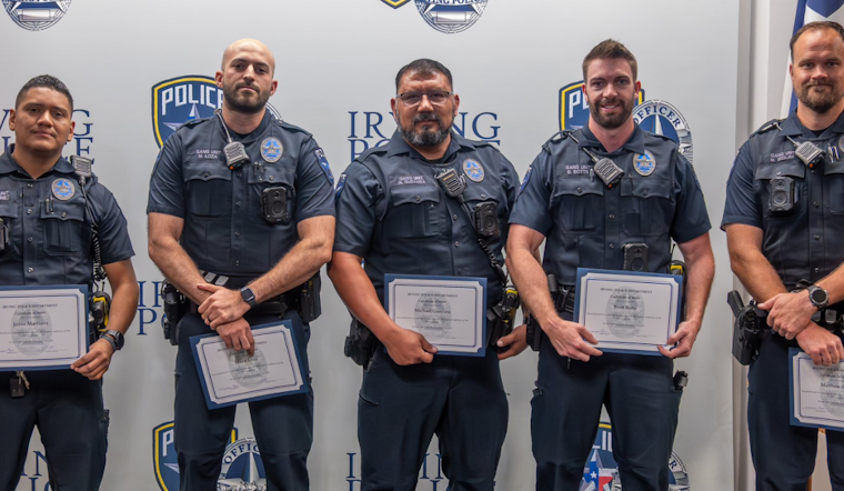 Irving Police Department Honors Dedication and Heroism at 1st Quarter Merit and Tenure Awards Ceremony