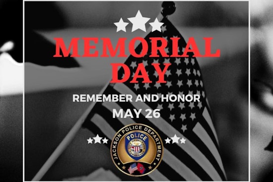 Jackson, TN Police Department Honors Fallen Soldiers and Military Personnel on Memorial Day