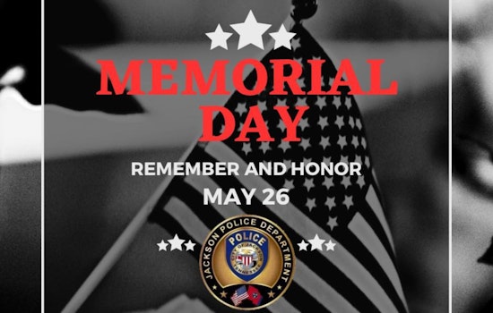 Jackson, TN Police Department Honors Fallen Soldiers and Military Personnel on Memorial Day